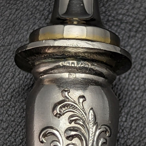 20世紀初頭 ドイツアンティーク サービングカトラリー 800シルバーハンドル